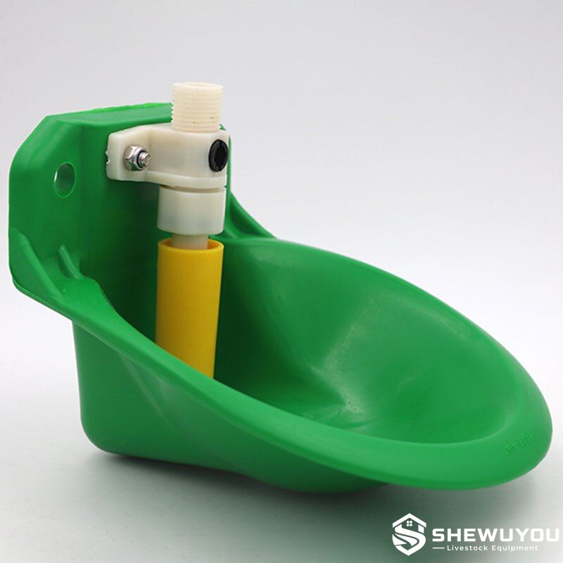 automatic plastic goat drinking bowl with float valve