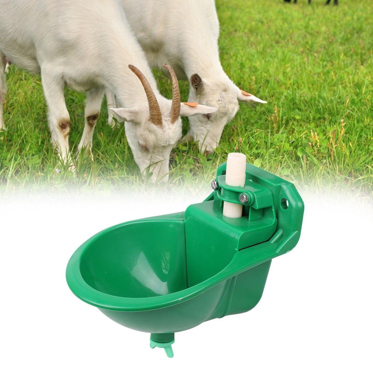 plastic automatic goat and sheep drinking bowl