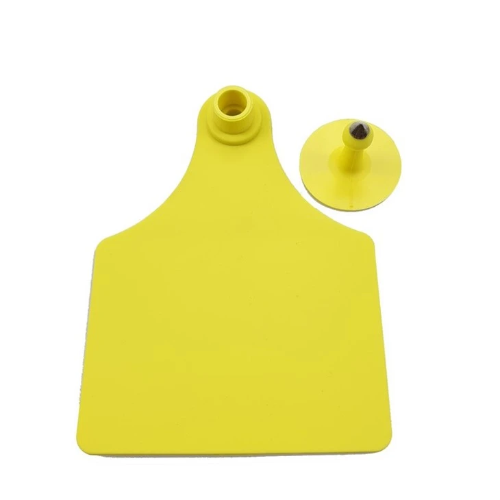 UHF RFID cattle ear tag female tag and locking stud