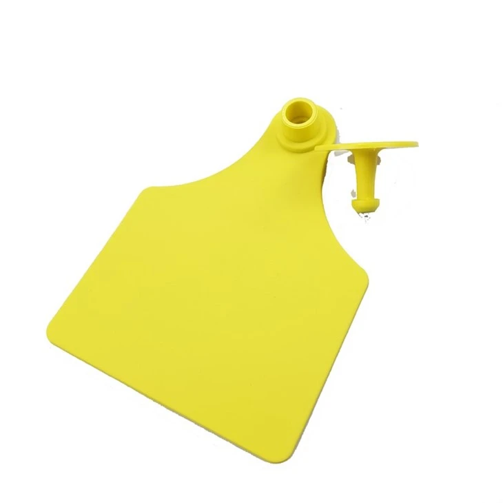 UHF electronic cattle ear tag side view