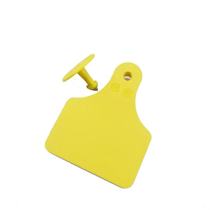UHF cattle RFID ear tag locking structure