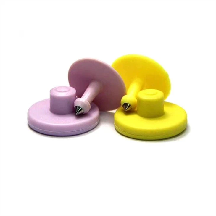 custom colored RFID cattle ear tag components