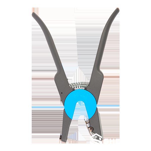 cattle RFID ear tag applicator handle and jaw structure