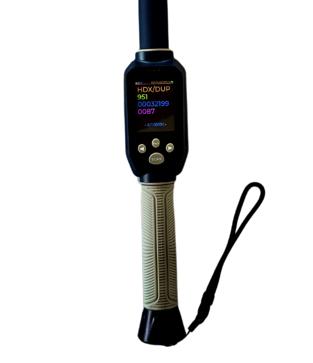 Handheld cattle EID stick reader