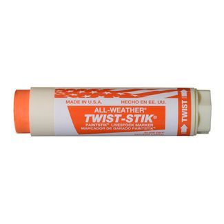 orange cattle estrus detection marking stick