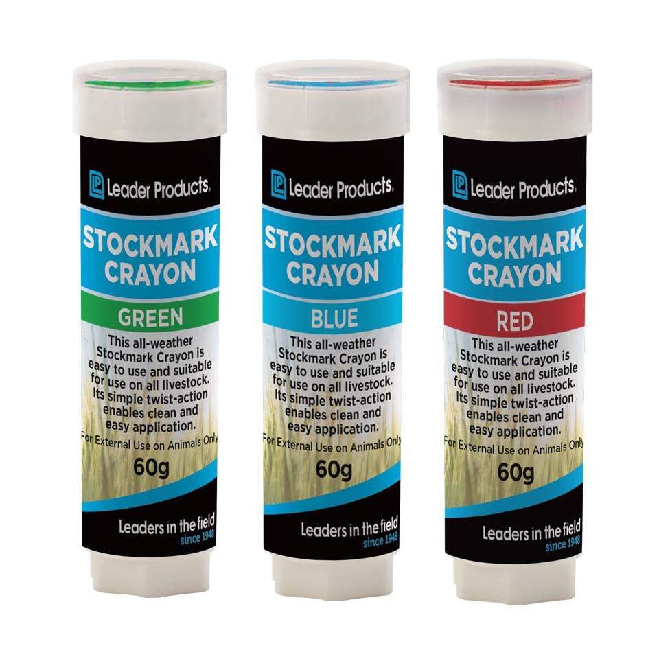 multi-color livestock marking crayons for cattle sheep and farm animals