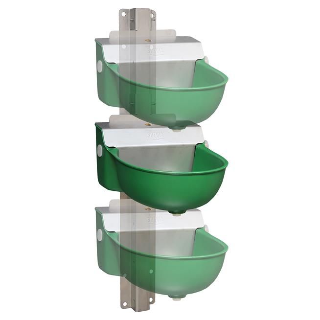 height adjustable sheep drinking bowl installation
