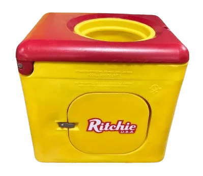 compact frost-free cattle waterer for winter livestock use