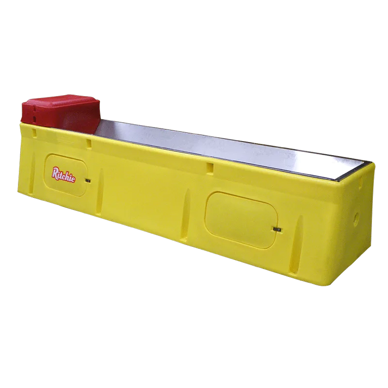 large heated cattle water trough for commercial livestock farms