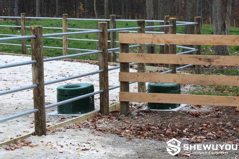 frost-free livestock waterer outdoor installation