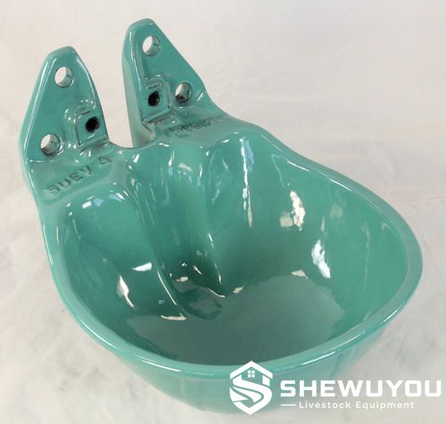 high pressure cast iron cattle drinking bowl
