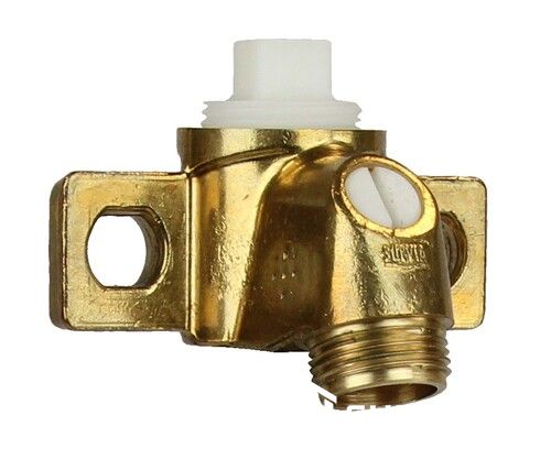 brass adjustable connection for cattle tube valve drinking bowl