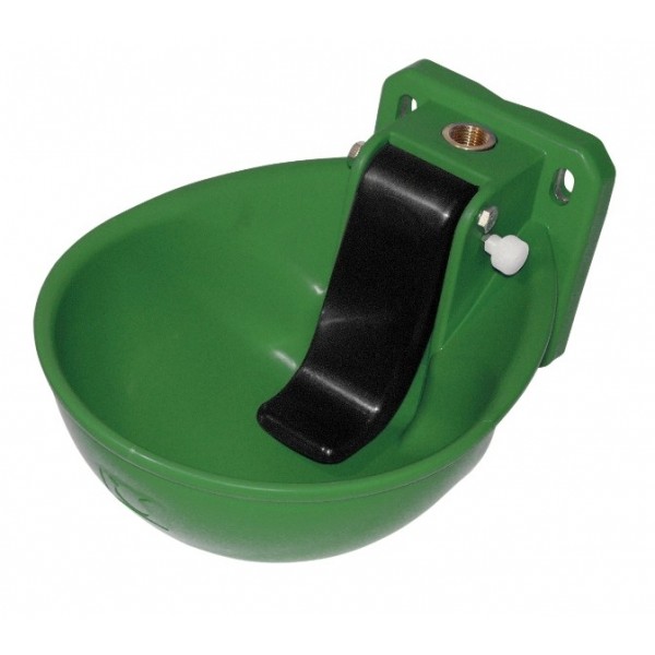 low pressure cattle drinking bowl with nose paddle