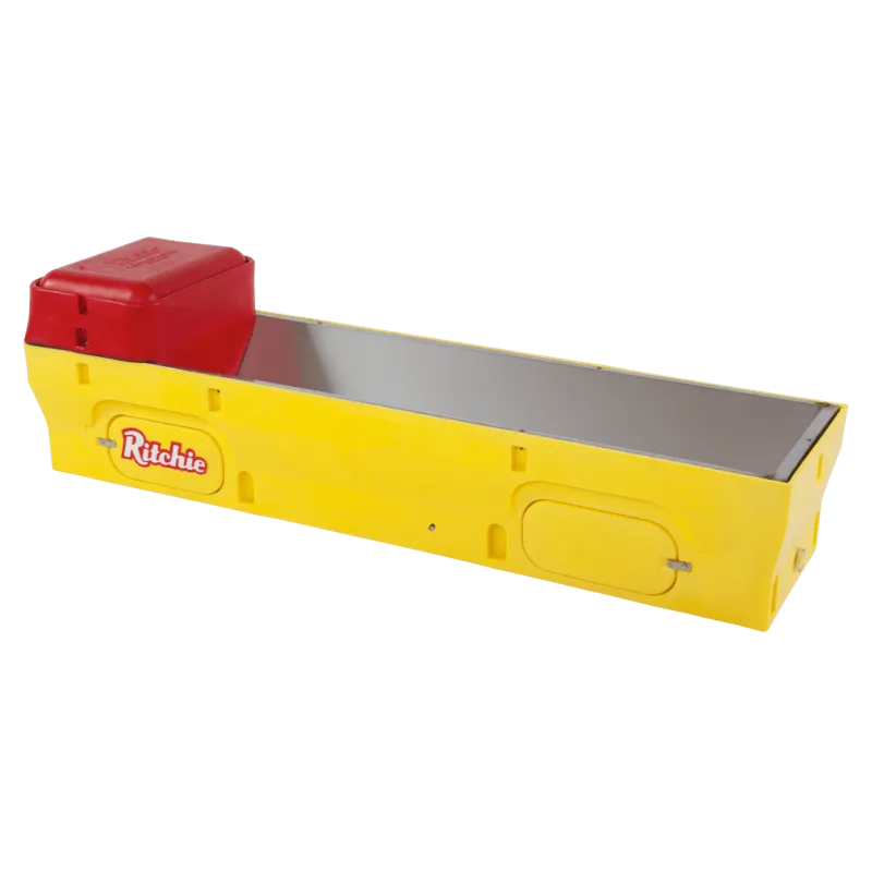 long heated cattle water trough for large commercial herds