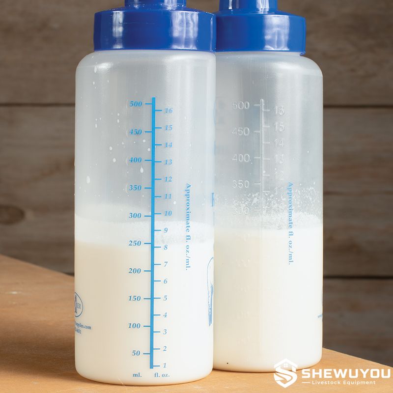 wide mouth lamb feeding bottle measurements