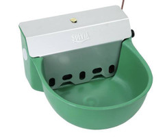 frost-free calf waterer with automatic float valve