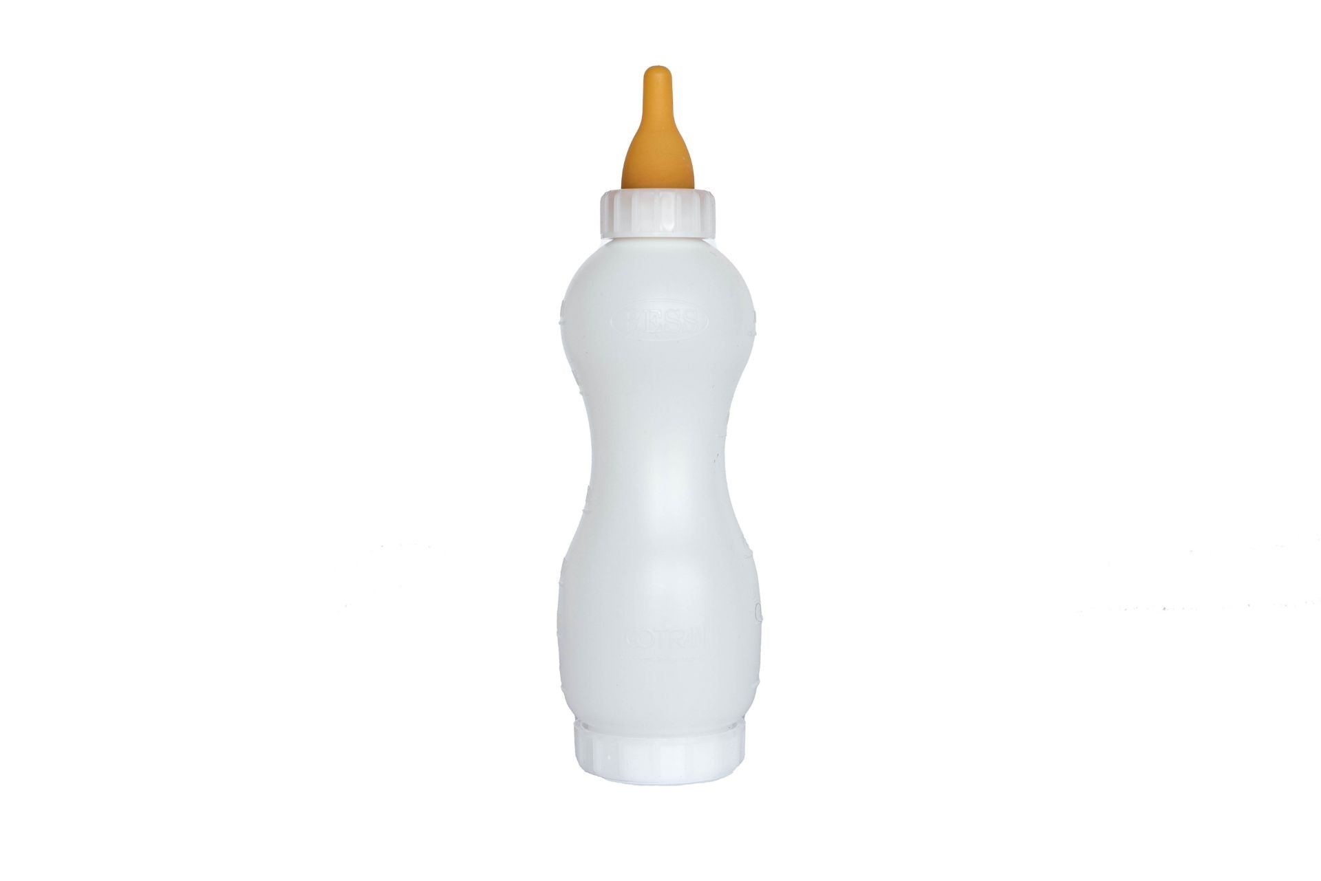Lamb feeding bottle with soft teat