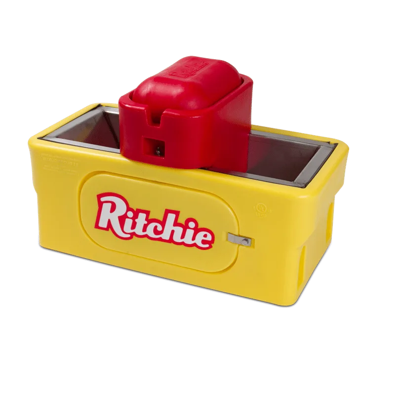 low profile double-sided automatic calf waterer