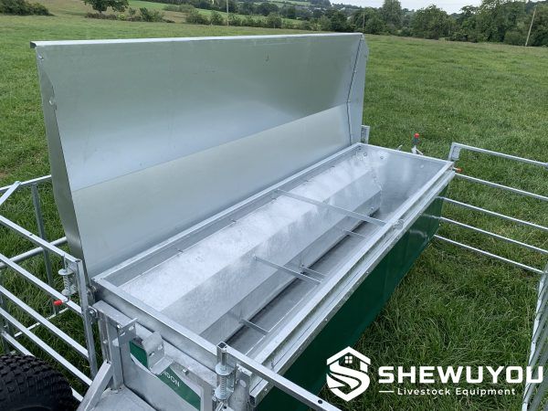 galvanized lamb creep feeding equipment