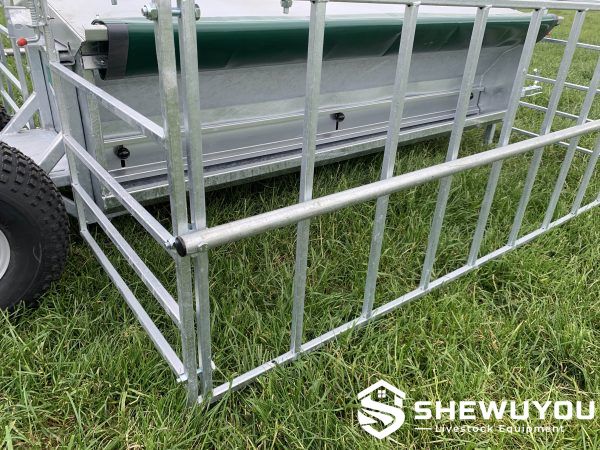 large sheep farm creep feeder
