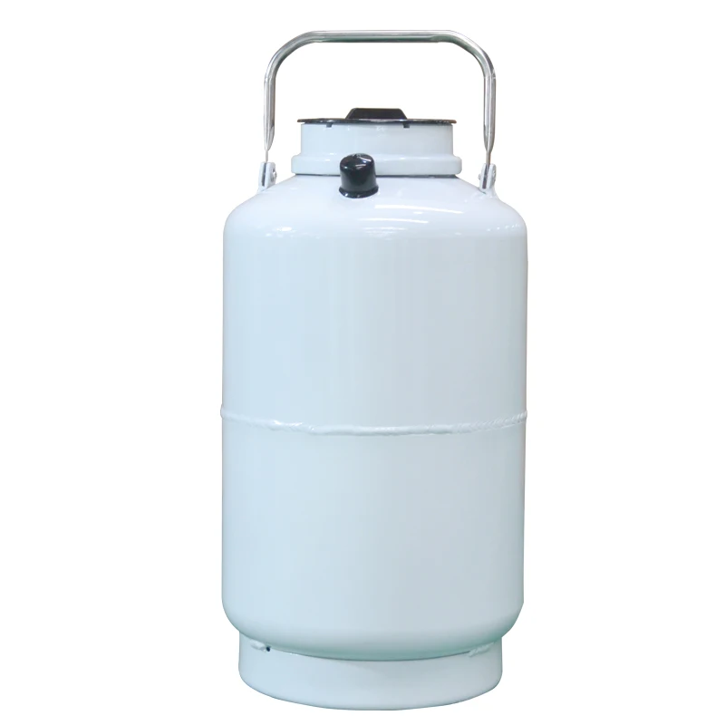 Livestock semen storage liquid nitrogen dewar