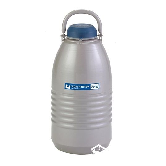 portable cryogenic vapor shipper with storage canisters