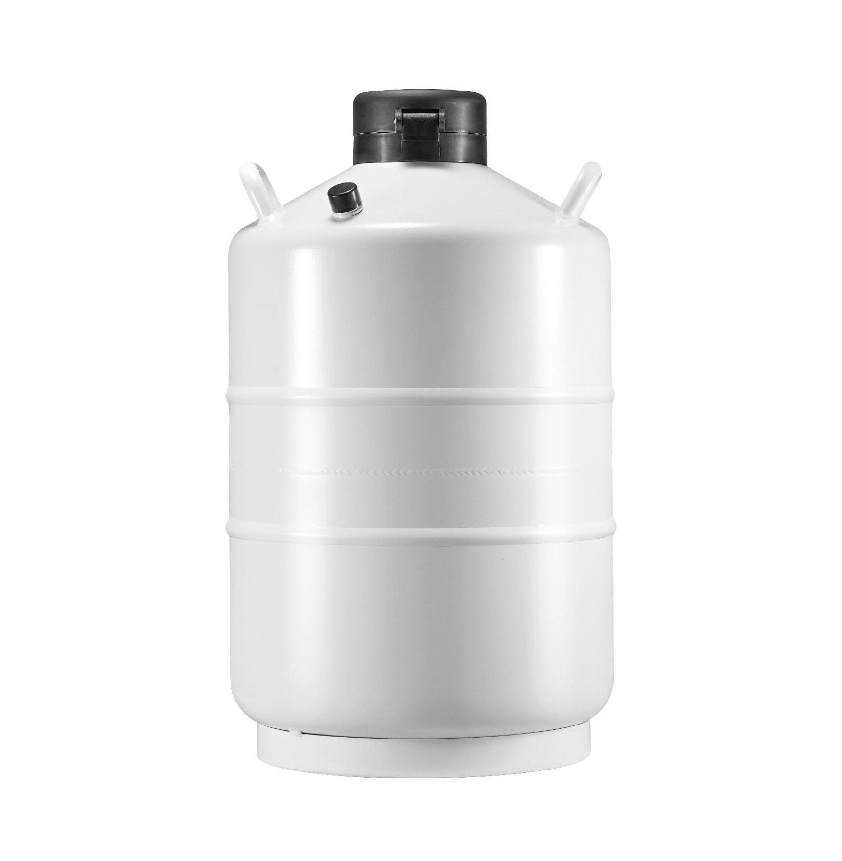 liquid nitrogen supply tank with handles