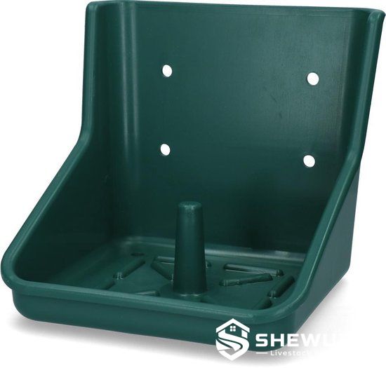 plastic salt lick block holder with mounting holes