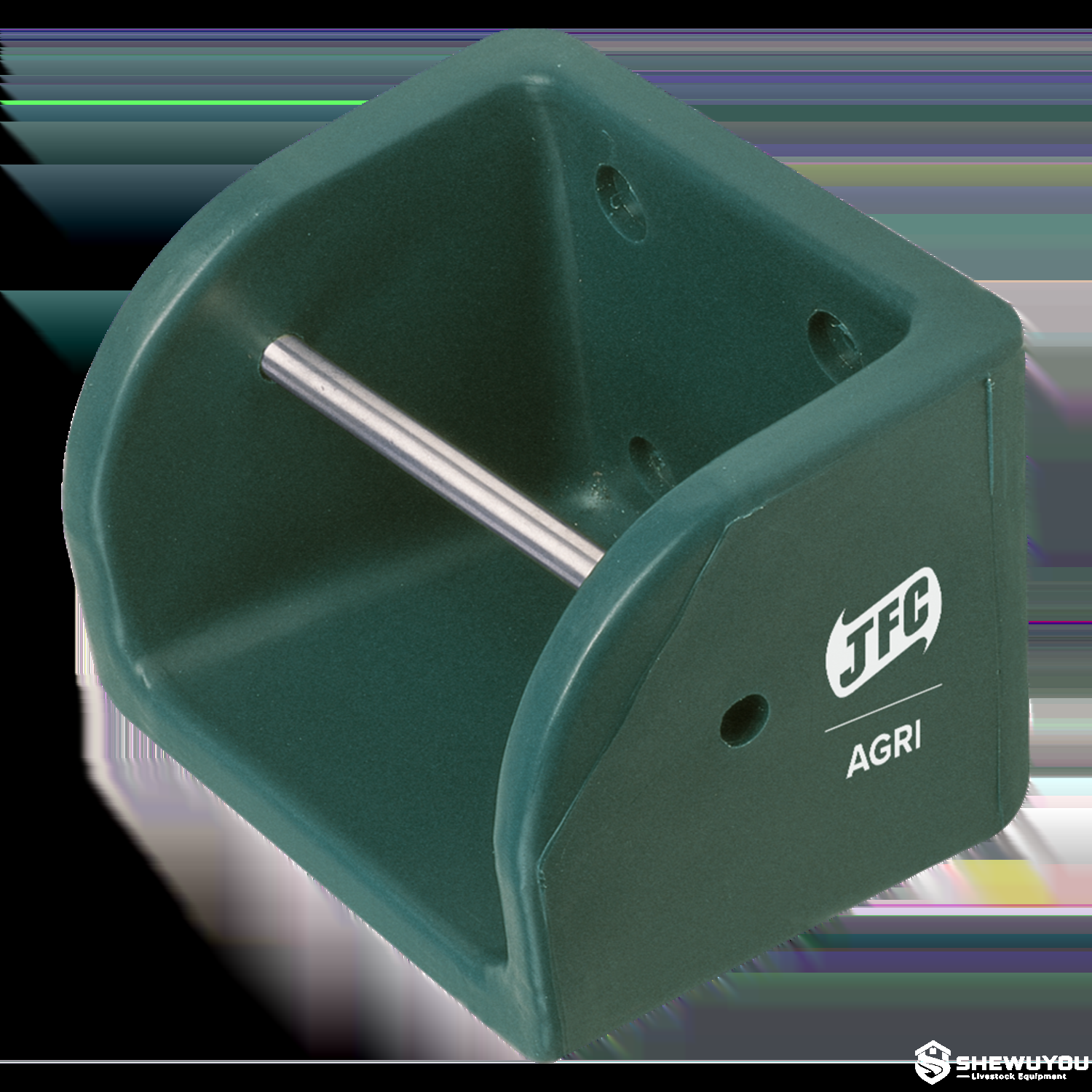polyethylene livestock mineral lick holder