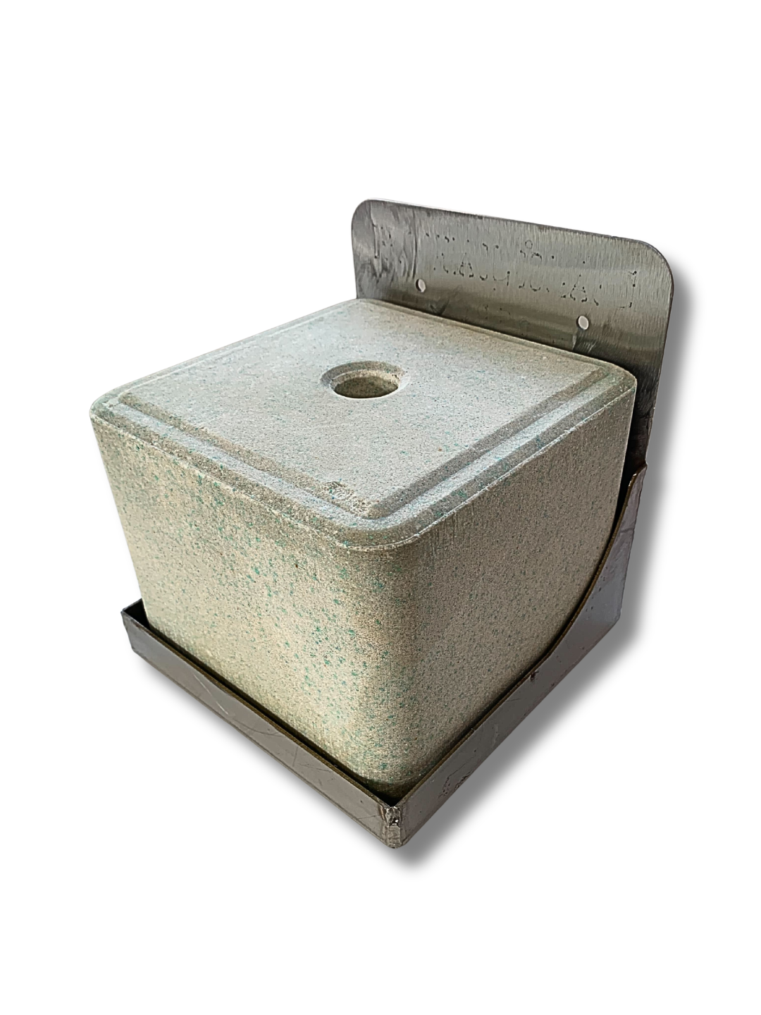 stainless steel mineral block holder for livestock