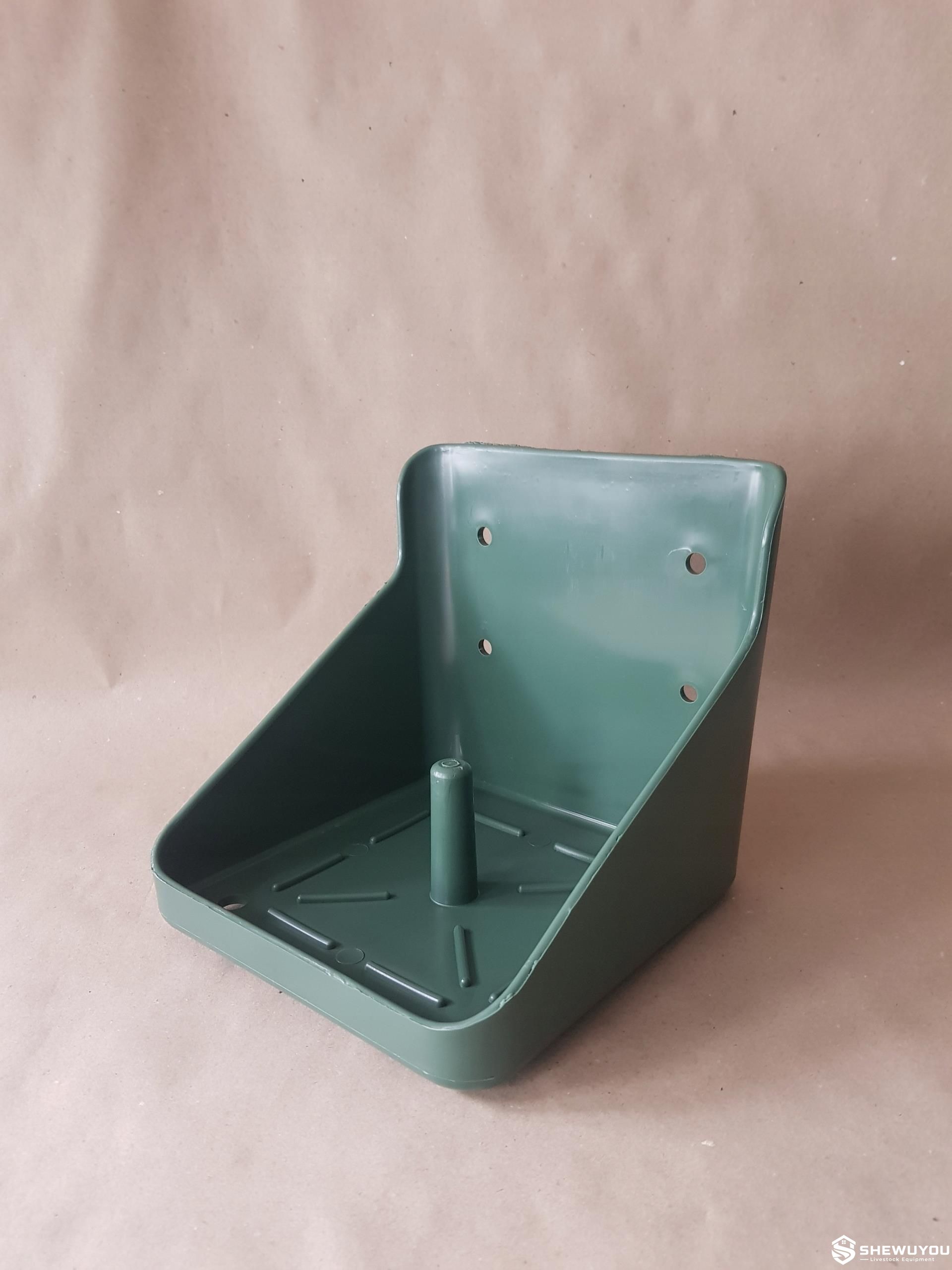 green plastic mineral block holder for cattle