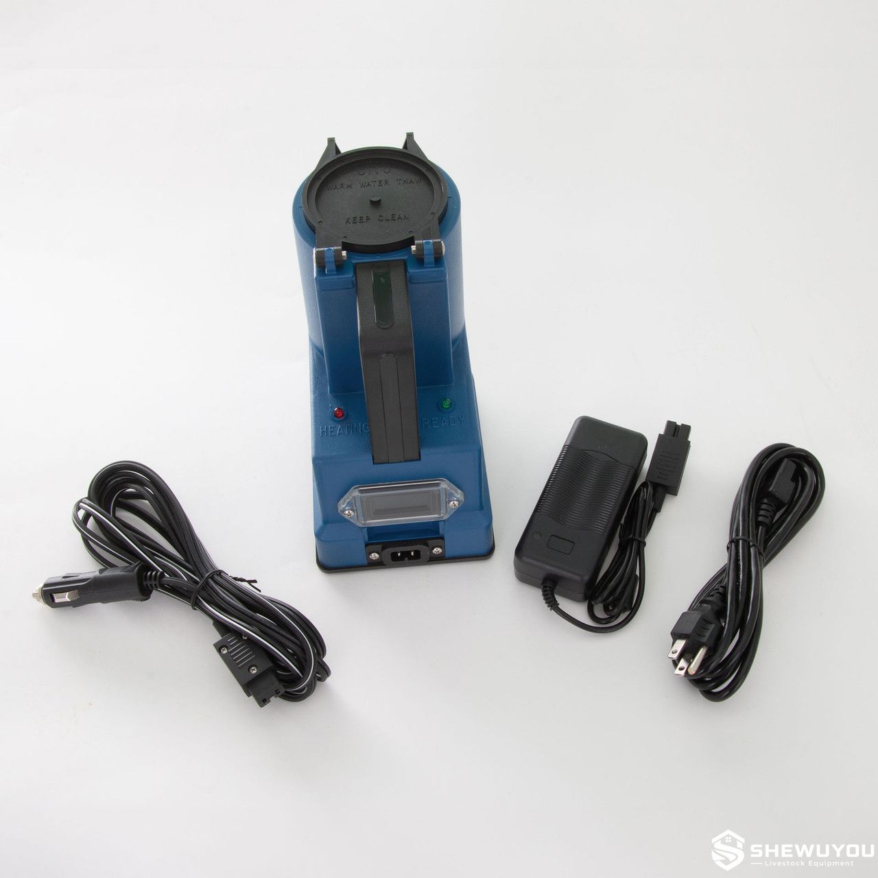 digital semen thaw cup with power accessories