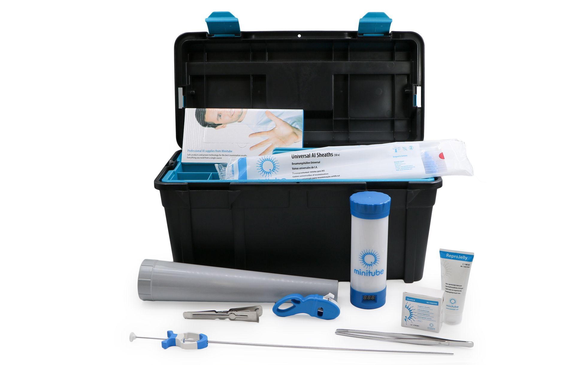 artificial insemination equipment kit for cattle breeding