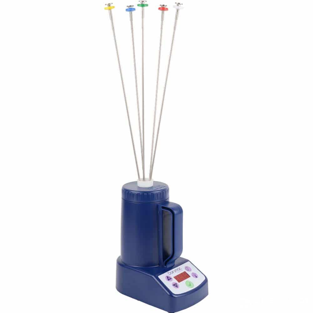 semen thawer with integrated artificial insemination gun warmer