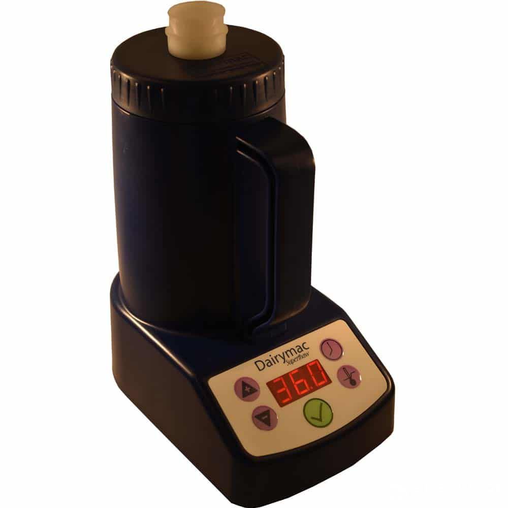digital semen thawer temperature control panel