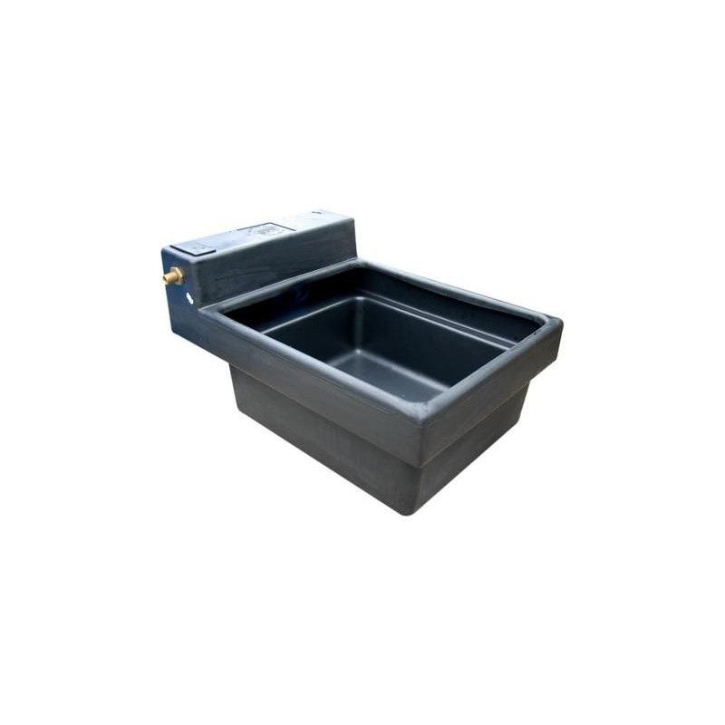 53L livestock water trough with protected float valve