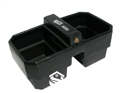 100L Double Reservoir Sheep Water Trough - SHEWUYOU Livestock Equipment
