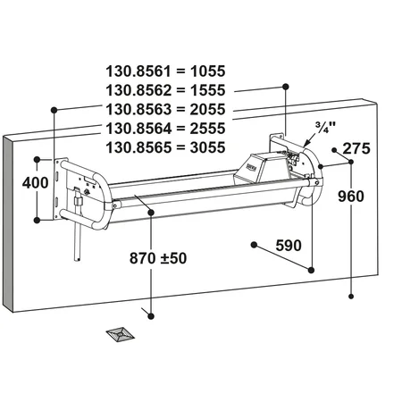 wall mounted tipping livestock water trough installation diagram