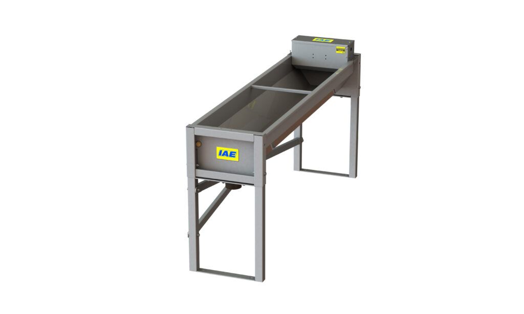 freestanding stainless steel livestock water trough
