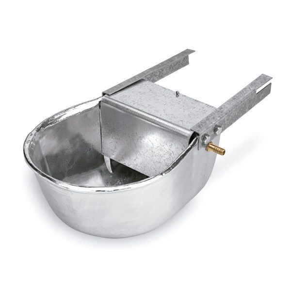 galvanized sheep water bowl with float valve
