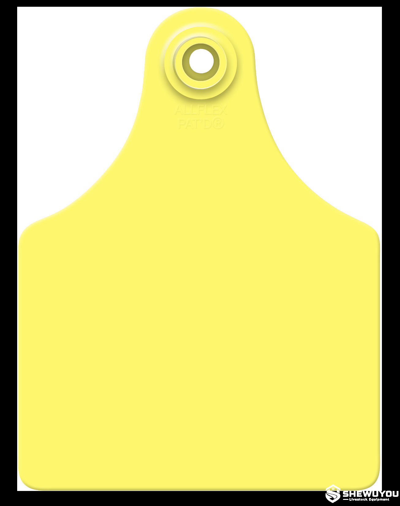 two-piece cattle ear tag
