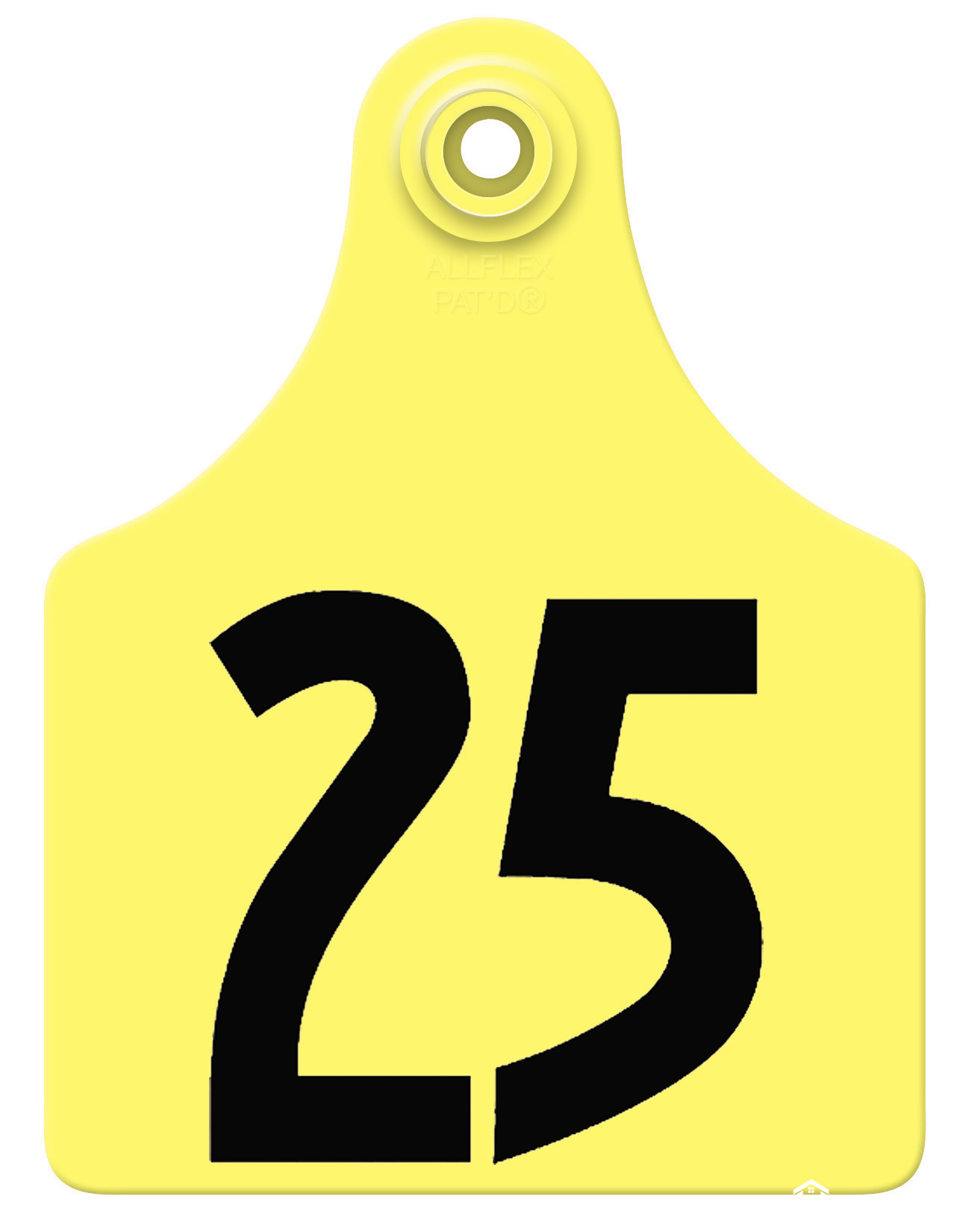 cattle ear identification tag set