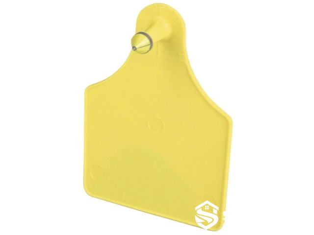 Cattle ear tag with fastening component