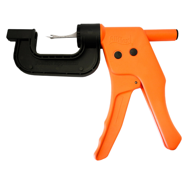 livestock ear tag application tool for cattle