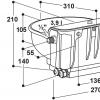 24V Heated Cattle Drinking Bowl