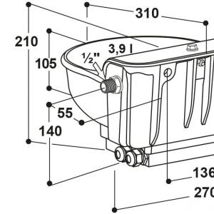 24V Heated Cattle Drinking Bowl - SHEWUYOU Livestock Equipment