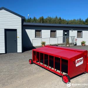 600kg Mobile Lamb Creep Feeder - SHEWUYOU Livestock Equipment