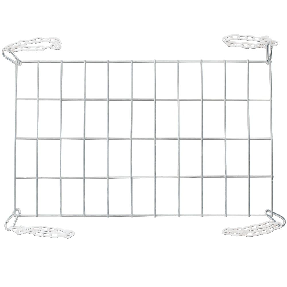 galvanized lamb heat lamp safety guard