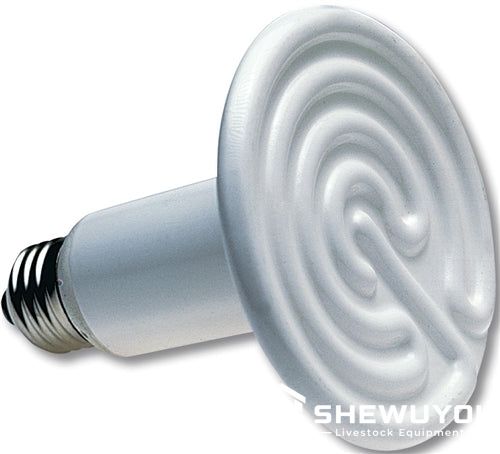 white ceramic infrared lamb heat emitter