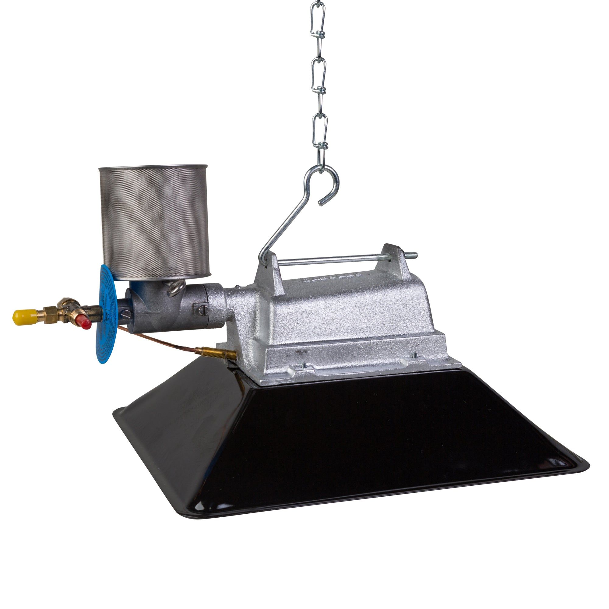 suspended poultry gas brooder heater